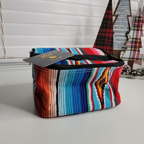 Serape Cosmetic Bag - Picture 2 of 11